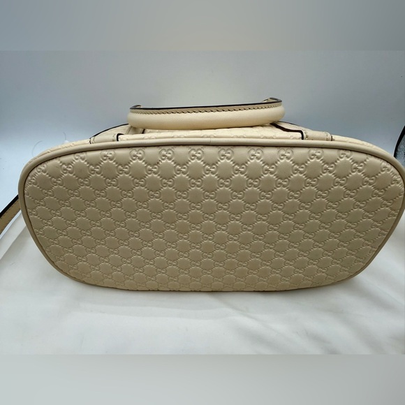 A Condition: Gucci Microguccissima Mini Dome Leather 2 way bag - Beige Ivory - Picture 2 of 10